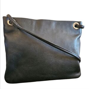 Margot Kari Anthropoloigie Black Leather Crossbody Bag
